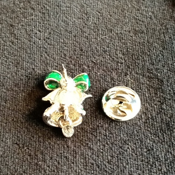 Nordstrom Enamel/Austrian Crystal Bell Brooch - Picture 2 of 5